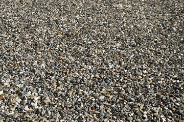 Grau-wei&szlig;er Kieselsteinboden 