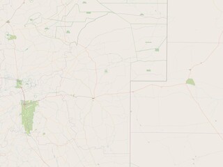 Omaheke, Namibia. OSM. No legend