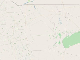 Omusati, Namibia. OSM. No legend