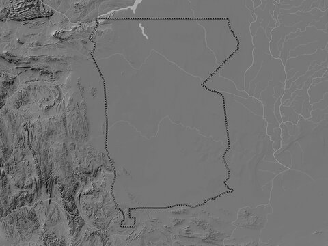 Omusati, Namibia. Bilevel. No legend