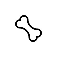 dog food icon vector sign symbol