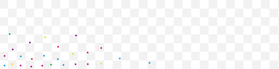 Color Confetti Flying Vector Transparent