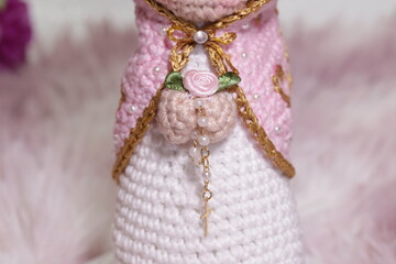 Amigurumi Santinha