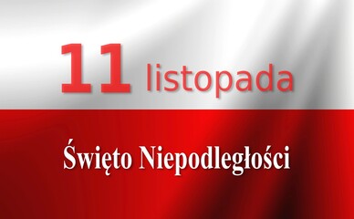 11 listopada - Narodowe Święto Niepodległości Polski	
 - obrazy, fototapety, plakaty