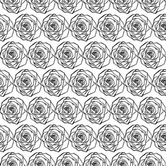 Bitcoin seamless pattern - concept of crypto world, vector