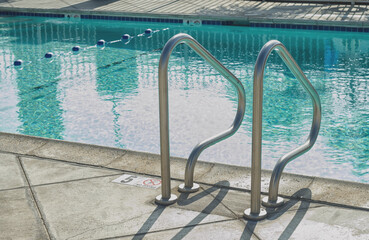 A swimming pool.