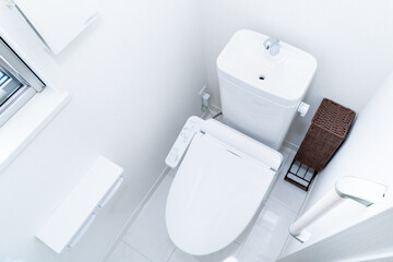 新築住宅のトイレの写真