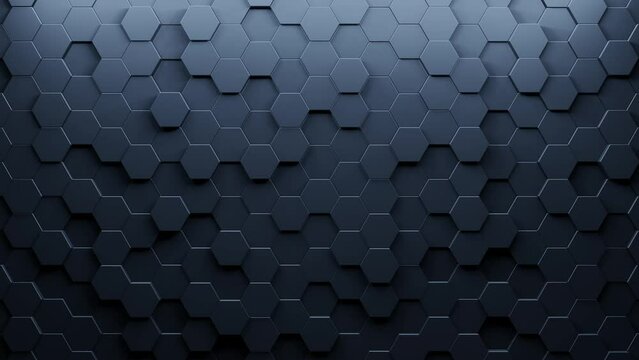 Modern geometric background. Hexagon background. Abstract 3d