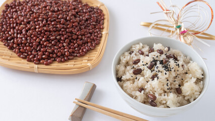 和食の赤飯・小豆のご飯｜日本のお祝いのご飯