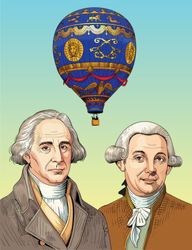 Montgolfier brothers portraits