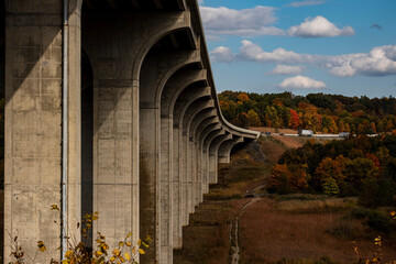 bridge over the river