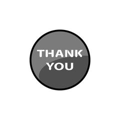 thank you icon vector design templates