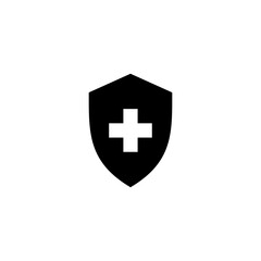 Health insurance icon vector illustration. Insurance document sign and symbol