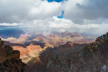 Fototapeta premium Winter in Grand Canyon National Park