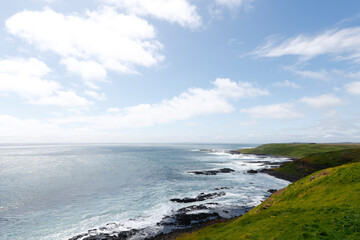 The coastline at Phillip Island in Victoria, Australia