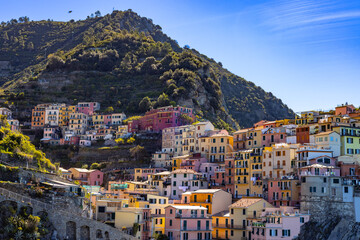 Small colorful City in Italy