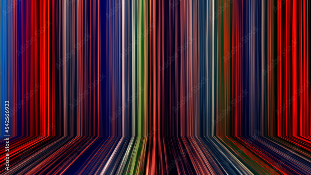 Poster dynamic bar movement and rotation colorful graphics animation dynamic abstract background animated w