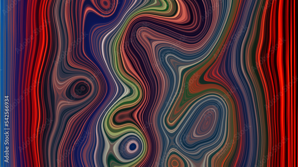 Poster dynamic bar movement and rotation colorful graphics animation dynamic abstract background animated w