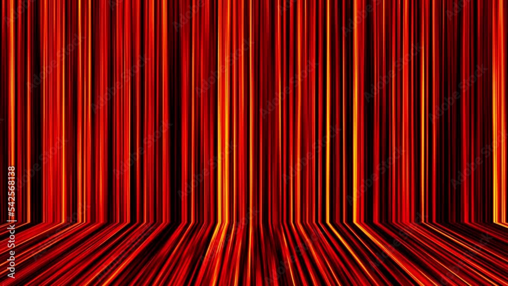 Poster abstract colorful background with bright neon rays and glowing lines red black loop background the s