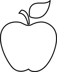 Apple icon vector illustration on white background..eps