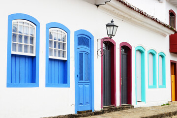 Paraty, colonial houses, Brazil