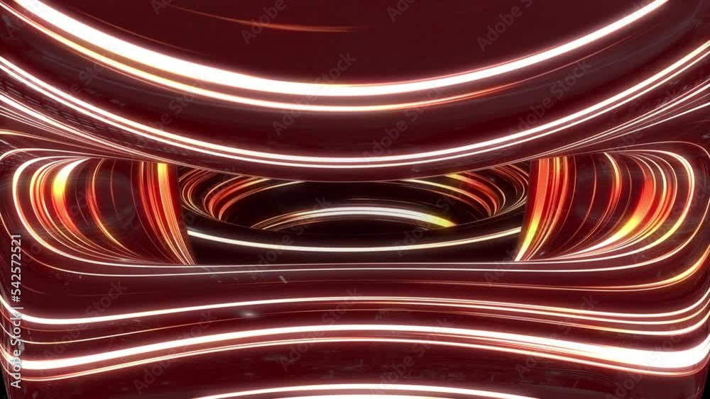 Poster neon series glow 4k abstract moving seamless art loop background abstract motion screen background a