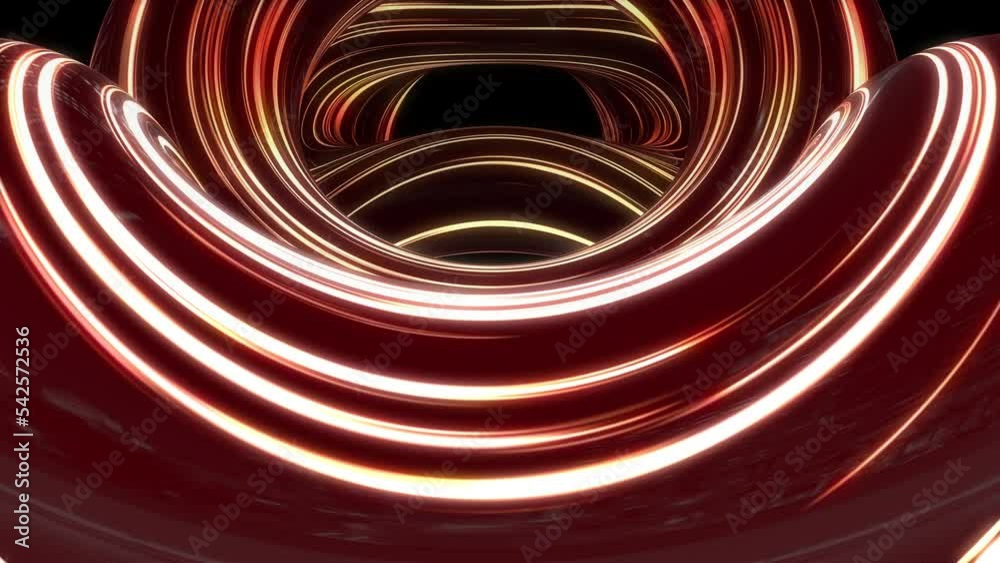 Poster neon series glow 4k abstract moving seamless art loop background abstract motion screen background a
