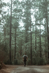 Obraz premium Mochilero