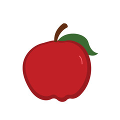 Apple icon isolated on white background. coloring sheet for kids. for home decor such as posters, wall art, tote bag, t-shirt print.