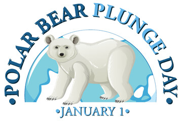  Polar Bear Plunge Day January icon