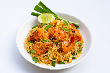 Hot stir fried Pad Thai