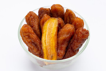 Sun dried bananas, Fruit snack