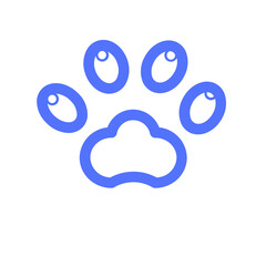 Paw Print Footprint Dog Animal Icon