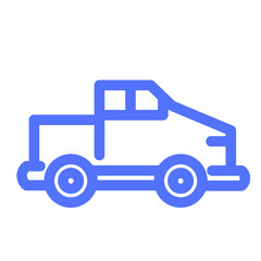 Pickup Truck Car Icon