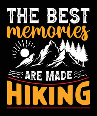 Summer Vacation and Hiking t-shirt designs for posters, t-shirts, banners, mugs and hoodies