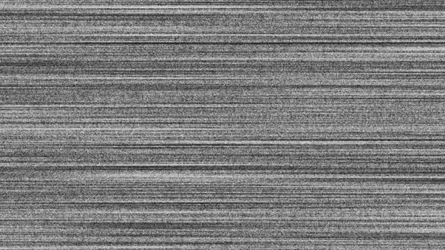 Realistic TV Noise Glitch