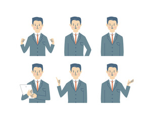 働くビジネスマン