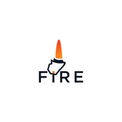 Fire Logo design vector template