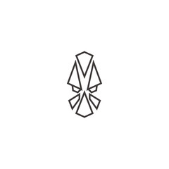 Spartan logo icon vector image