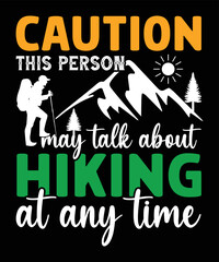 Summer and Hiking Type vectors and illustrations for t-shirts, mugs, posters, banners, 