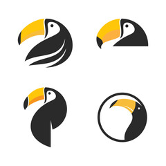 Toucan logo illustration