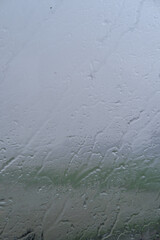 water drops on the window. rain drops on the window.