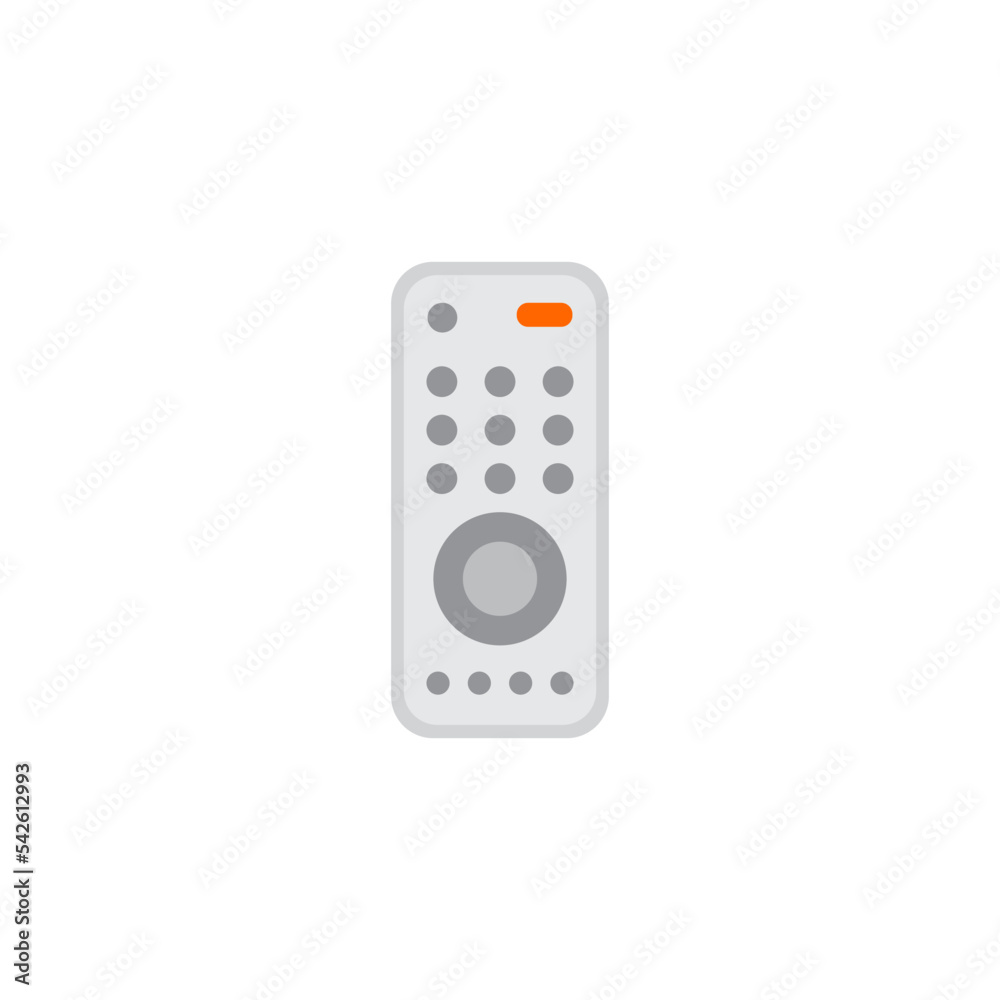 Poster Wireless remote control icon in color, isolated on white background 