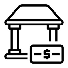 Icon Savings With Style Outline