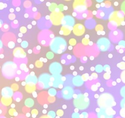 abstract background with bokeh