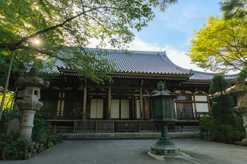 Naklejka premium 東京都日野市 高幡不動尊 大日堂