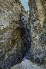 mountain river in the Republic of North Ossetia-Alania