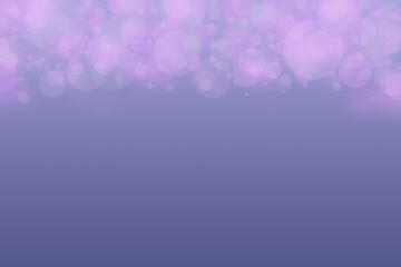 blue and purple blur bokeh lights background with blank space for text