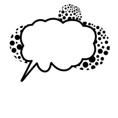 Speech bubble text PNG