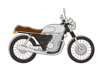 Fototapeta premium バイクのイラストレーション